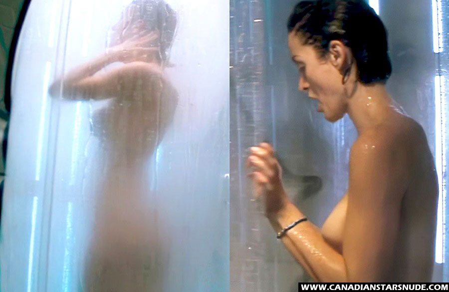 matrix star carrie-anne moss nude shower scene
